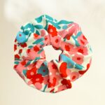 SCRUNCHIES (WHITE/WILDFLOWERS)
