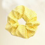 SCRUNCHIES (YELLOW STRIPE)