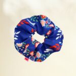 SCRUNCHIES (BLUE FLOWERS)