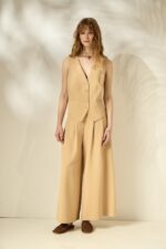 'ILIANA' CROPPED ΠΑΝΤΕΛΟΝΙ (BEIGE) - Image 4