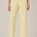 'NORA' PANTS (PASTEL YELLOW)