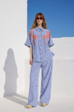 'CHLOE' ΡΙΓΕ ΠΟΥΚΑΜΙΣΟ ΜΕ ΤΥΠΩΜΑ - Image 2