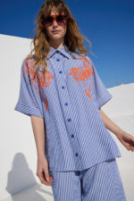 'CHLOE' ΡΙΓΕ ΠΟΥΚΑΜΙΣΟ ΜΕ ΤΥΠΩΜΑ