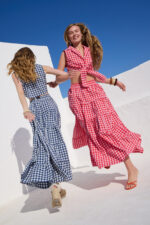 'ANNA' ΚΡΟΠ ΤΟΠ (RED/CHECKERED) - Image 5