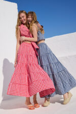 'ANNA' ΚΡΟΠ ΤΟΠ (BLUE/CHECKERED) - Image 7