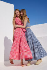 'ANNA' ΚΡΟΠ ΤΟΠ (RED/CHECKERED) - Image 6