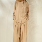 'LORA' OVERSIZED SHIRT (BEIGE)