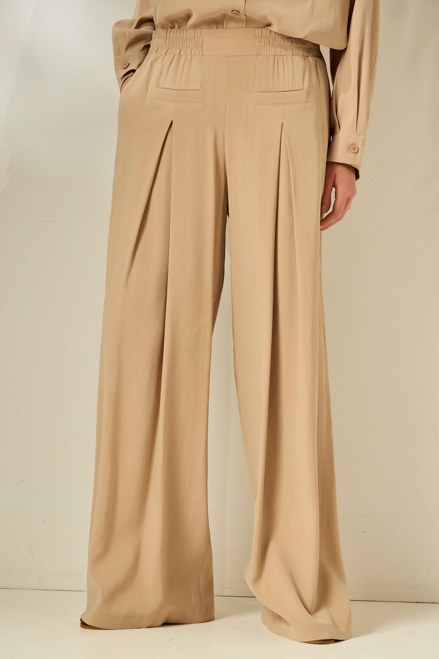 Evoto ‘MIRANDA’ ΦΑΡΔΙΑ ΠΑΝΤΕΛΟΝΑ ΜΕ ΠΙΕΤΕΣ (BEIGE) - Image 1