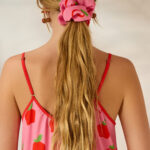 SCRUNCHIES (PINK/APPLES)