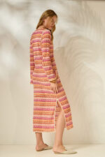 'RAMONA' MAXI DRESS (PINK) - Image 2