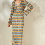 'RAMONA' ΜΑΞΙ ΦΟΡΕΜΑ (BLUE)