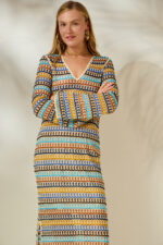 'RAMONA' ΜΑΞΙ ΦΟΡΕΜΑ (BLUE) - Image 3