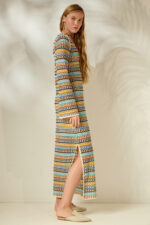 'RAMONA' ΜΑΞΙ ΦΟΡΕΜΑ (BLUE) - Image 2