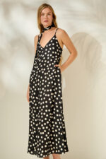 'ELIANA' ΠΟΥΑ ΜΙΝΤΙ ΦΟΡΕΜΑ (BLACK) - Image 3