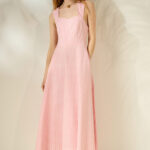 'ELENI' ΚΑΡΟ ΜΙΝΤΙ ΦΟΡΕΜΑ (PINK)