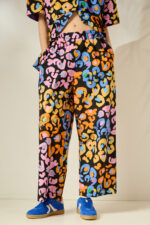 'NIKI' COTTON PANTS (FULL COLOR/ANIMAL PRINT)