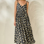 'JULIANNA' ΜΙΝΤΙ ΦΟΡΕΜΑ (BLACK/BOWS)