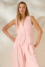 'ARETI' VEST (PINK)