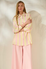 'ILIANA' CROPPED ΠΑΝΤΕΛΟΝΙ (PINK) - Image 3