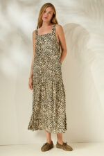 'MARY' ΕΜΠΡΙΜΕ ΦΟΡΕΜΑ (ANIMAL PRINT) - Image 4