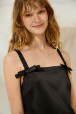 'NAUSIKA' ΜΙΝΙ ΦΟΡΕΜΑ (BLACK) - Image 3