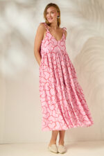 'JULIANNA' ΜΙΝΤΙ ΦΟΡΕΜΑ (PINK/HEARTS) - Image 3