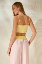 ‘AVA’ ΡΙΓΕ ΔΙΧΡΩΜΟ ΠΑΝΤΕΛΟΝΙ ΜΕ ΛΑΣΤΙΧΟ - Image 4