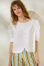 'DAISY' SHIRT WITH DAISIES