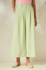 'ILIANA' CROPPED PANTS (MINT) - Image 2