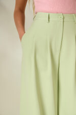 'ILIANA' CROPPED PANTS (MINT) - Image 3