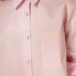 'XLOI' COTTON SHIRT (PASTEL PINK)