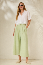 'RORY' ΚΟΝΤΟ ΠΟΥΚΑΜΙΣΟ ΜΕ ΔΑΝΤΕΛΑ - Image 3