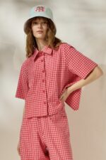 'MINA' PLAID SHIRT - Image 4