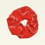 SCRUNCHIES (RED/HEARTS)