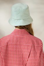 'ANTHI' ΔΙΧΡΩΜΟ ΚΑΠΕΛΟ BUCKET (PEANUT/PINK) - Image 2