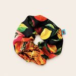SCRUNCHIES (BLACK/FRUIT)