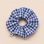 SCRUNCHIES (BLUE/CHECKERED)