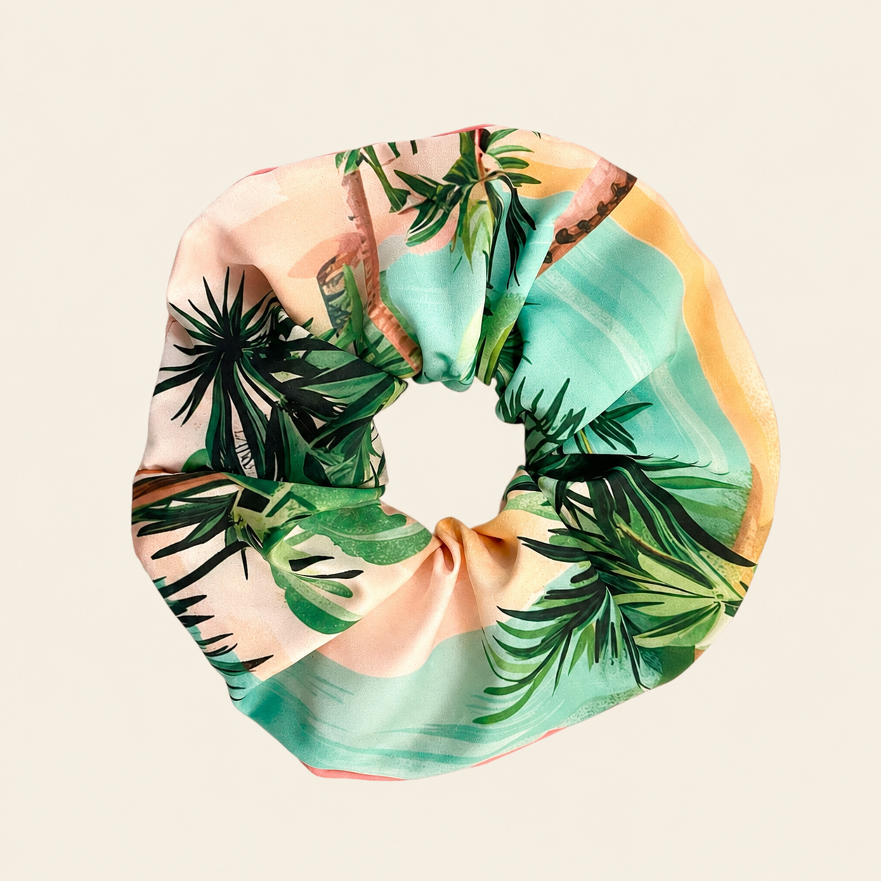 F3DF027E-0EED-4B9D-8CA8-D12A09A86BF6 SCRUNCHIES (TROPICAL PINK) - Image 1