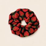 SCRUNCHIES (WHITE ROSES)