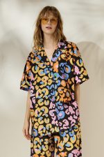'ZOI' ΒΑΜΒΑΚΕΡΟ ΠΟΥΚΑΜΙΣΟ (FULL COLOR/ANIMAL PRINT)