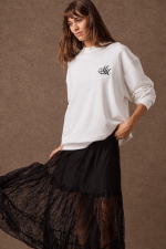 'VIVIAN' ΜΑΞΙ ΔΑΝΤΕΛΕΝΙΑ ΦΟΥΣΤΑ (BLACK) - Image 5