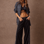 'DORIS' ANIMAL PRINT OVERSIZED ΠΟΥΚΑΜΙΣΟ
