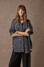 'DORIS' ANIMAL PRINT OVERSIZED SHIRT - Image 3