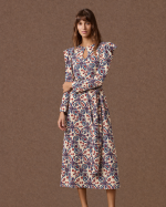 'MARGO' MIDI SATIN DRESS