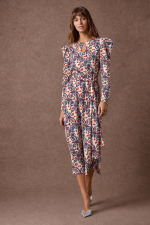 'MARGO' MIDI SATIN DRESS - Image 3