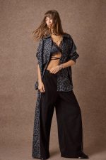 'DORIS' ANIMAL PRINT OVERSIZED ΠΟΥΚΑΜΙΣΟ - Image 7
