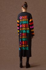 'DARIA' SWEATSHIRT MIDI DRESS - Image 5