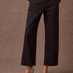'LEO' CROPPED ΠΑΝΤΕΛΟΝΙ (BLACK)