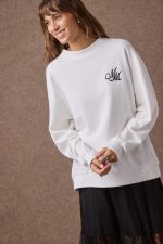 'AMANDA' OVERSAIZED ΦΟΥΤΕΡ ΜΠΛΟΥΖΑ (WHITE)