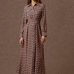 'ALEKA' LONG SEMI DRESS